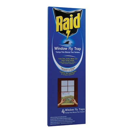 Protectionpro Raid Window Fly Trap, 4PK PR3307163